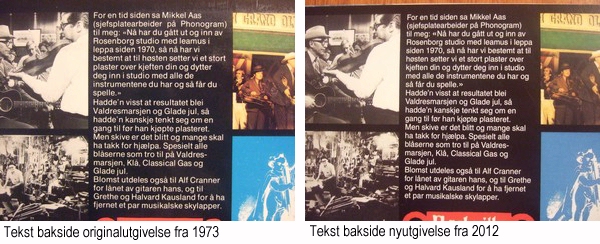 sammenligning tekst bakside original vs nyutgivelse